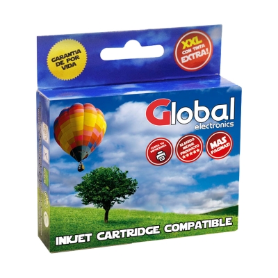Cartucho De Tinta Compatible Canon Cl41 Tri-color 19 Mls. Alta Capacidad - Global Electronics (caja X 100)