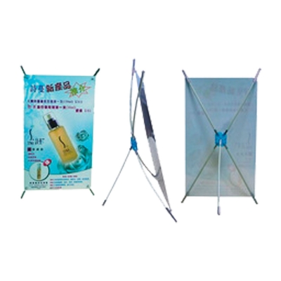 Porta Banner X Spider De Plstico Para Medidas De 25 X 42 Cm De Mesa - Global Electronics (caja X 100