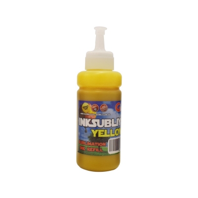 Tinta Premium Sublimacin Tipo Original Yellow En Botella Dosificadora Y Caja Color De 100 Cm3 - Global Electronics (caja X 72)