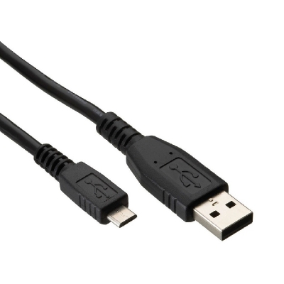 Cable Usb Para Camaras O Carga Y Datos Tipo Xt Mini-b Usb De 5 Mts De Largo Color Negro En Bolsa - Global Electronics (caja X 150)
