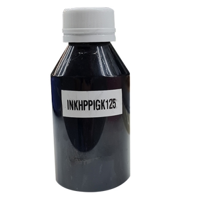 Tinta Premium Universal Black Pigmentada En Botella Con Tapa Y Pico Dosificador De 125 Cm3 - Global Electronics - (caja X 36)