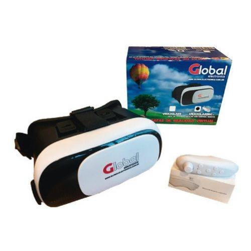 Gafas De Realidad Virtual Vr Con Control Remoto Bluetooth Compatible Con Dispositivos Mviles De 3.5 A 6 - Global Electronics (caja X 30)
