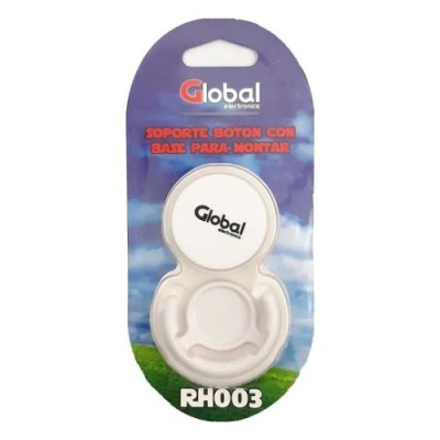 Soporte Para Dispositivos Móviles Autoadhesivo Popsocket Extensible Con Soporte Para Colgar Color Blanco - Global Electronics (caja X 420)